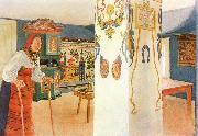 Carl Larsson Mother Kersti china oil painting artist